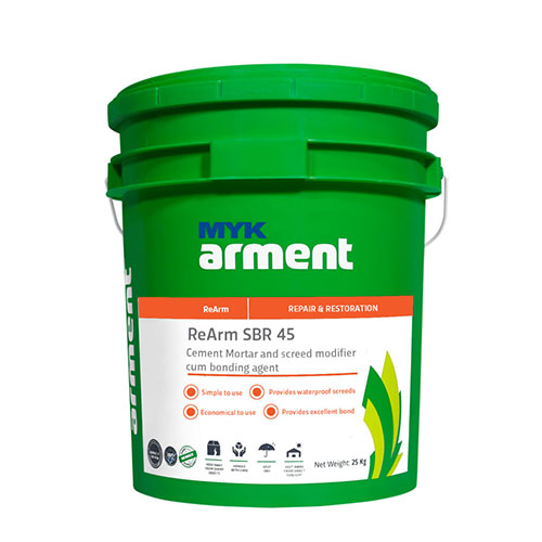 ReArm SBR 45 - Modified acrylic emulsion | Construction Products | Building Products | Antrix Constructions